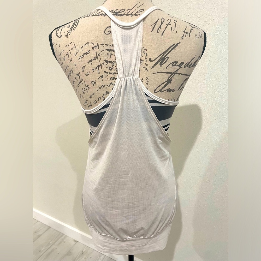 Lululemon Athletica White Muscle Tee - Picture 4 of 5